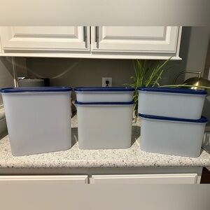 Tupperware modular mates super oval storage containers 5
